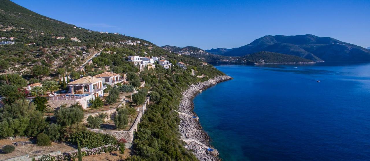 Iris Villas Lefkada - Marine Villa With Private Sea Access Sývota Eksteriør bilde