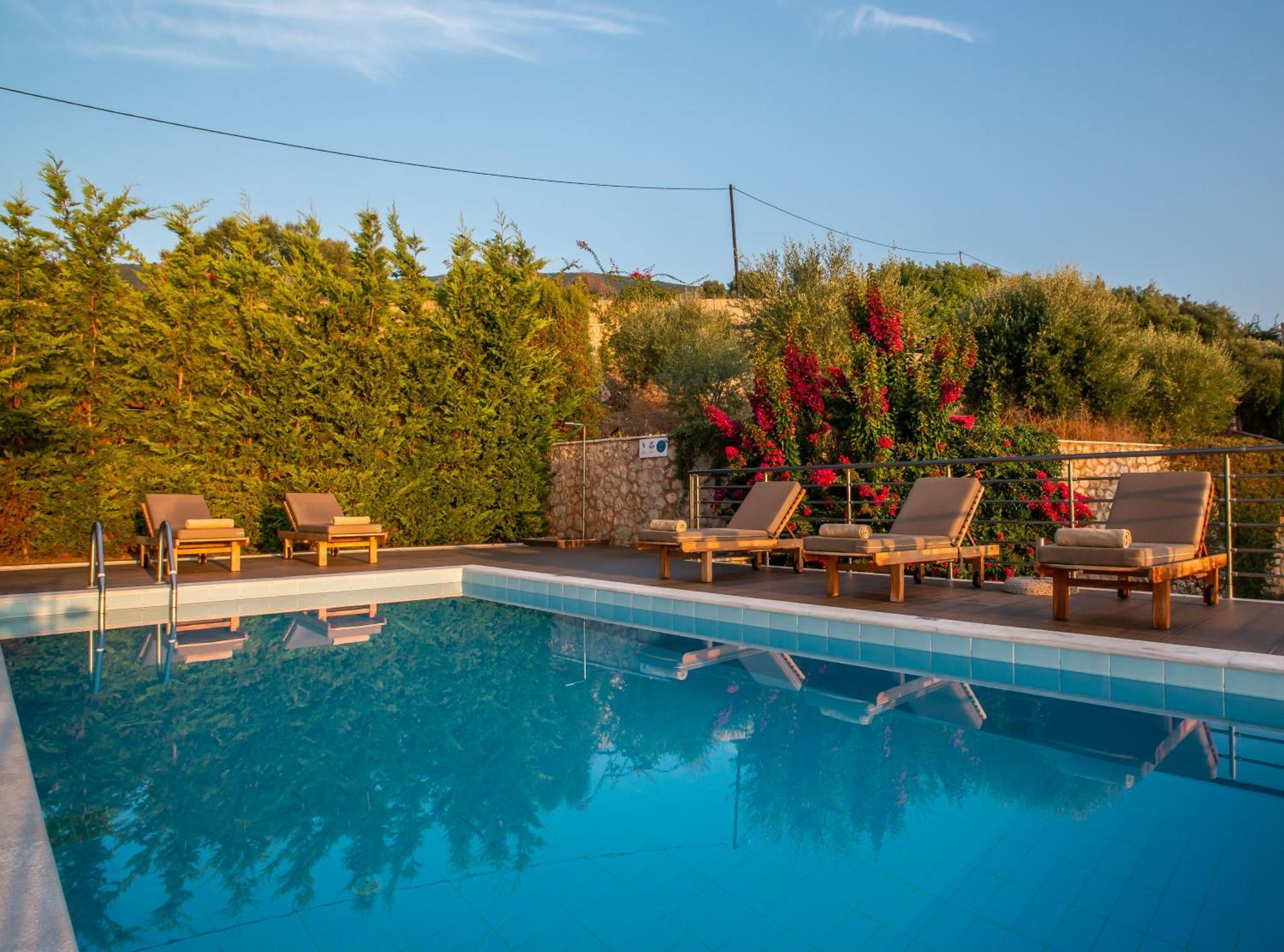 Iris Villas Lefkada - Marine Villa With Private Sea Access Sývota Eksteriør bilde