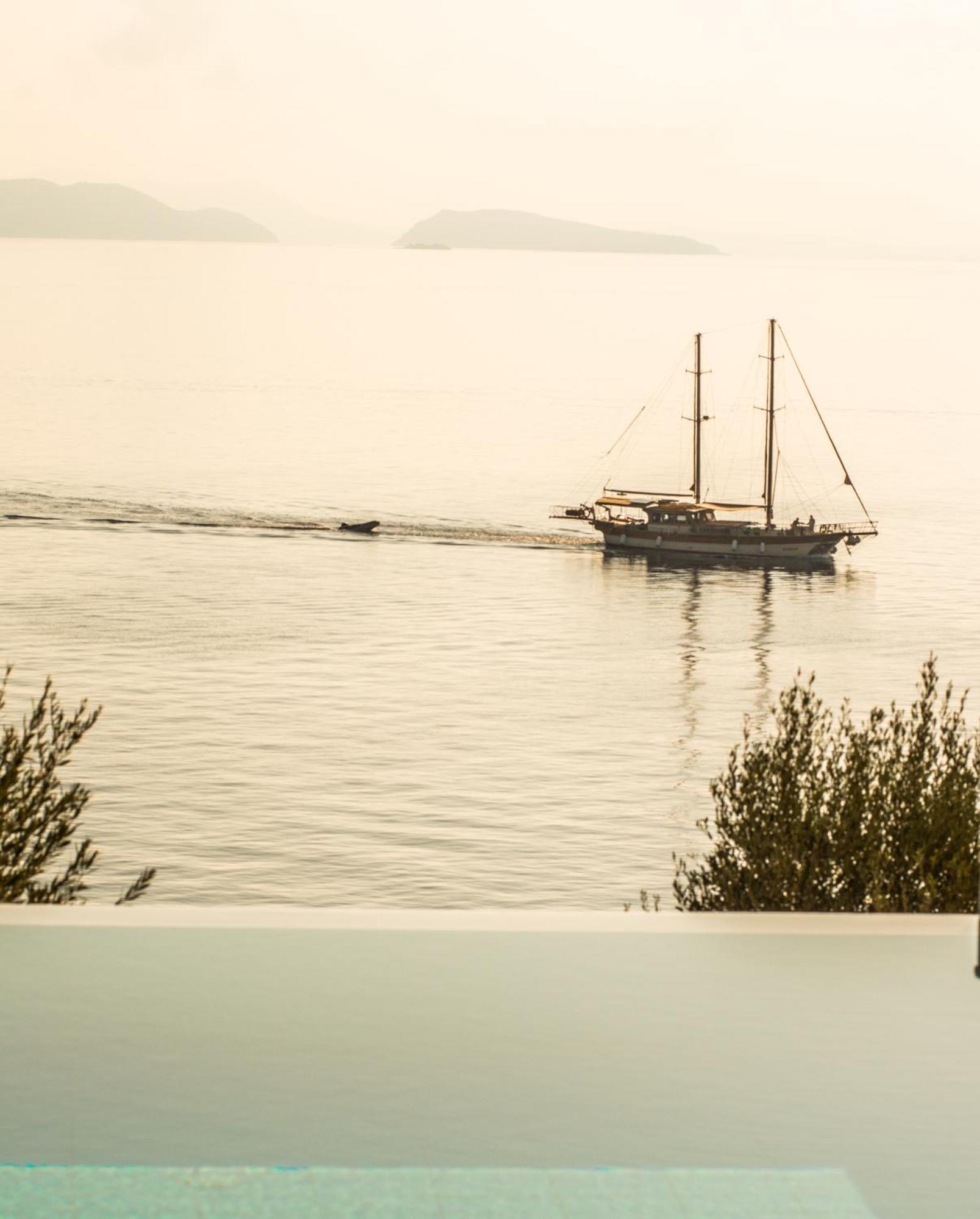 Iris Villas Lefkada - Marine Villa With Private Sea Access Sývota Eksteriør bilde